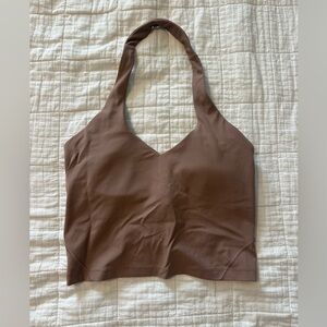 Lululemon Athletica Chocolate Halter Top